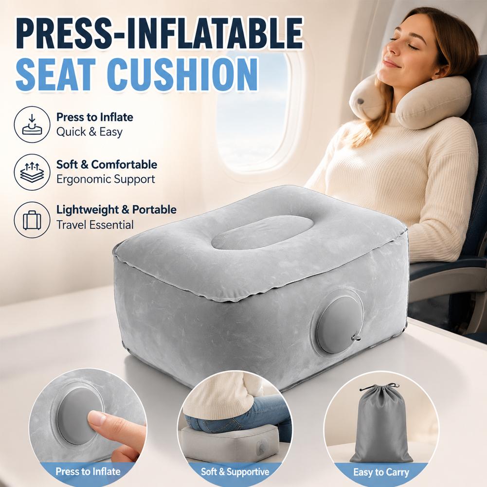 Outdoor Camping Floor Mat - Press Type Inflatable Cushion For Foot