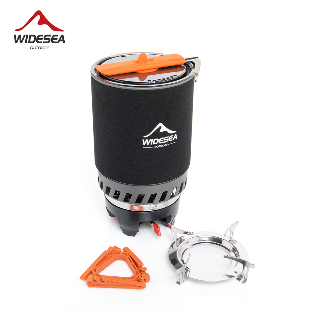 Outdoor Camping Burner - Widesea Camping Cooking System with Heat