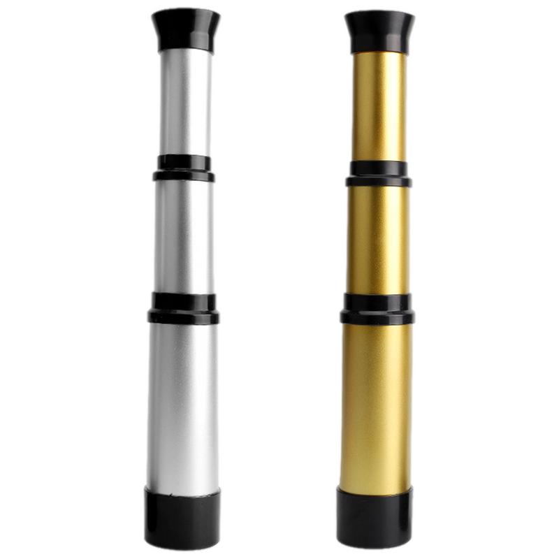 Outdoor Camping Kids Activities - Pirate Telescope Zoomable Pocket Monocular Spyglass