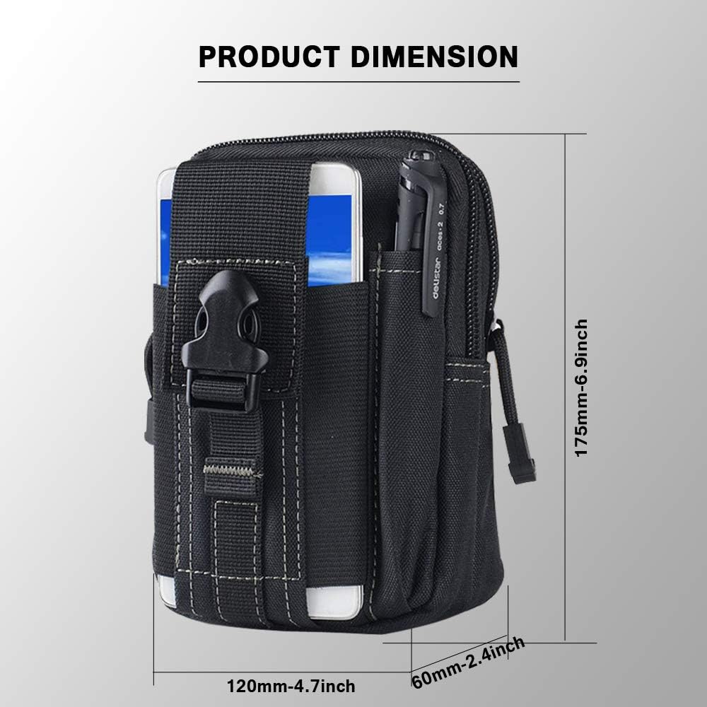 Tactical Molle Belt Pouch Mili - Outdoor Camping Tools 评论和价格