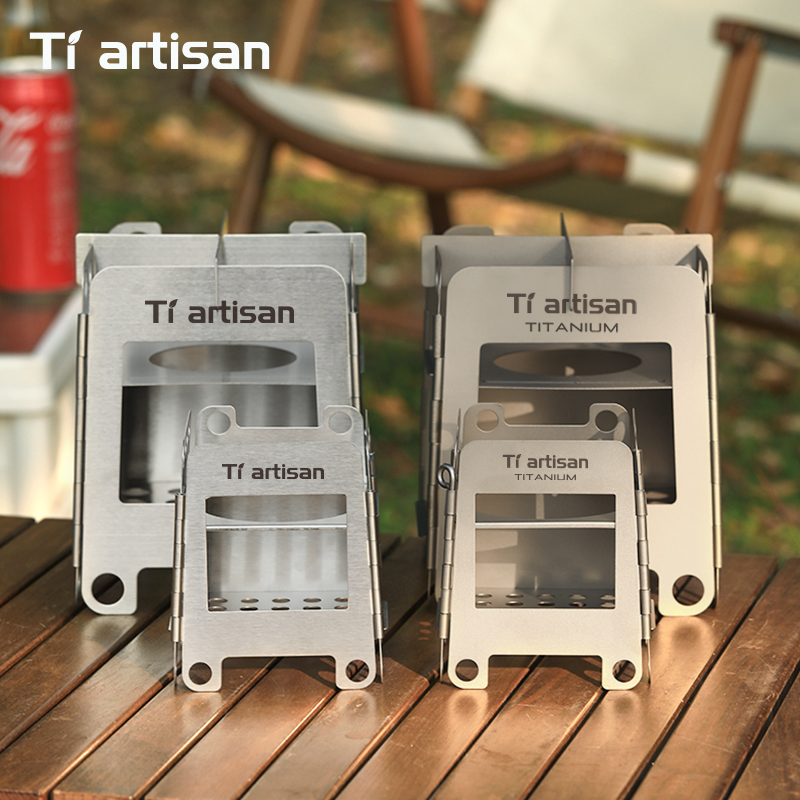 Tiartisan Stainless Steel Camp - Outdoor Camping Wood Stove 评论和价格
