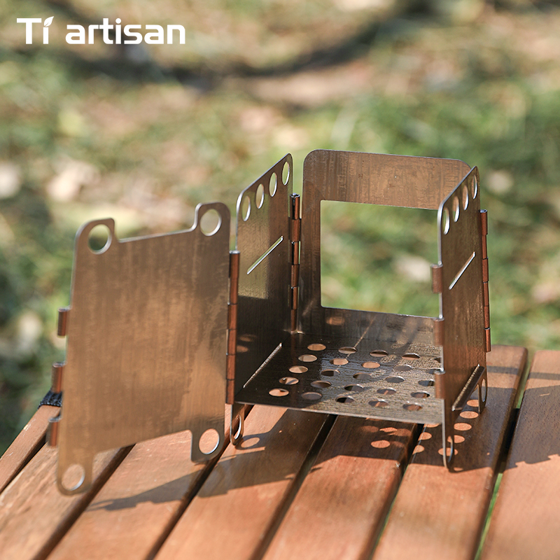 Tiartisan Stainless Steel Camp - Outdoor Camping Wood Stove 评论和价格