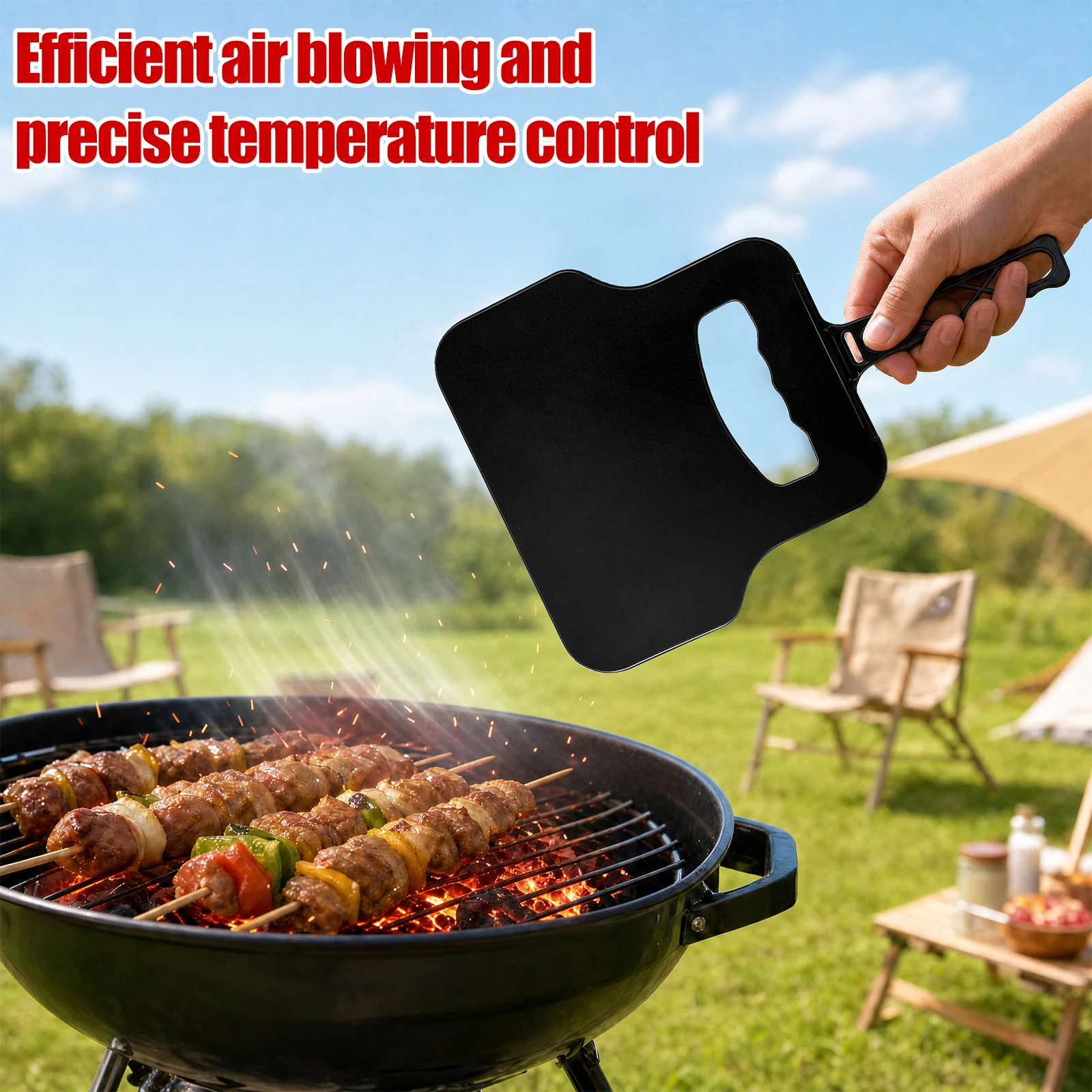 Manual Wind Maker Plastic Hand - Outdoor Camping Burner 评论和价格