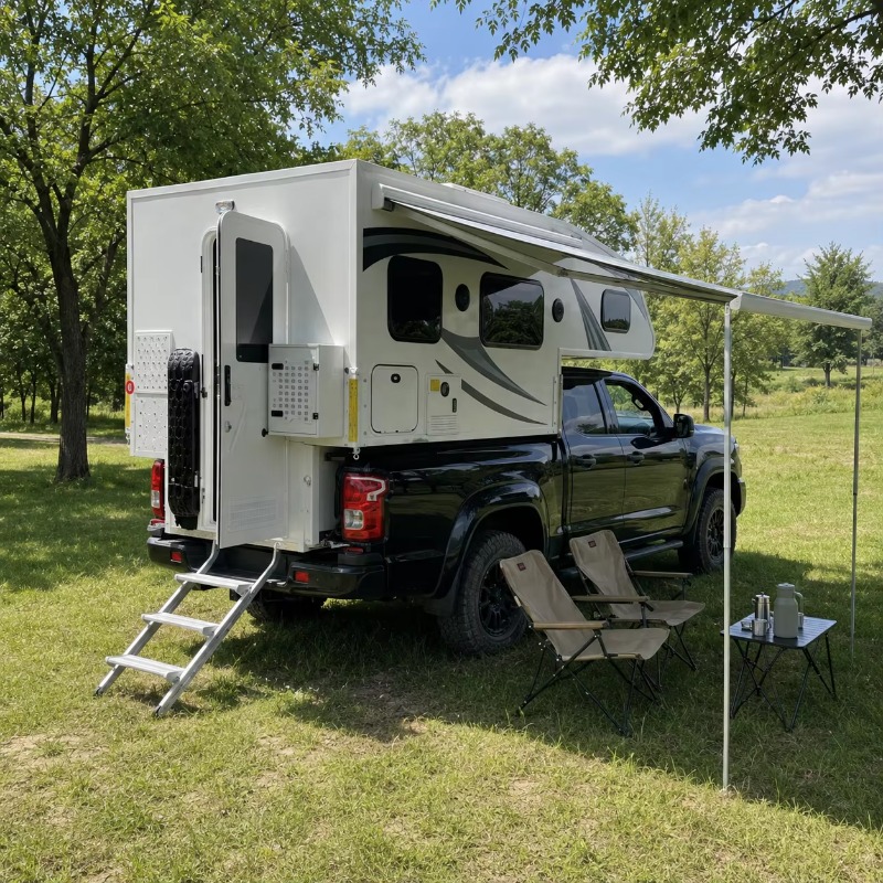 Slide-in 4WD Quad Truck Camper - Camping Quad 评论和价格