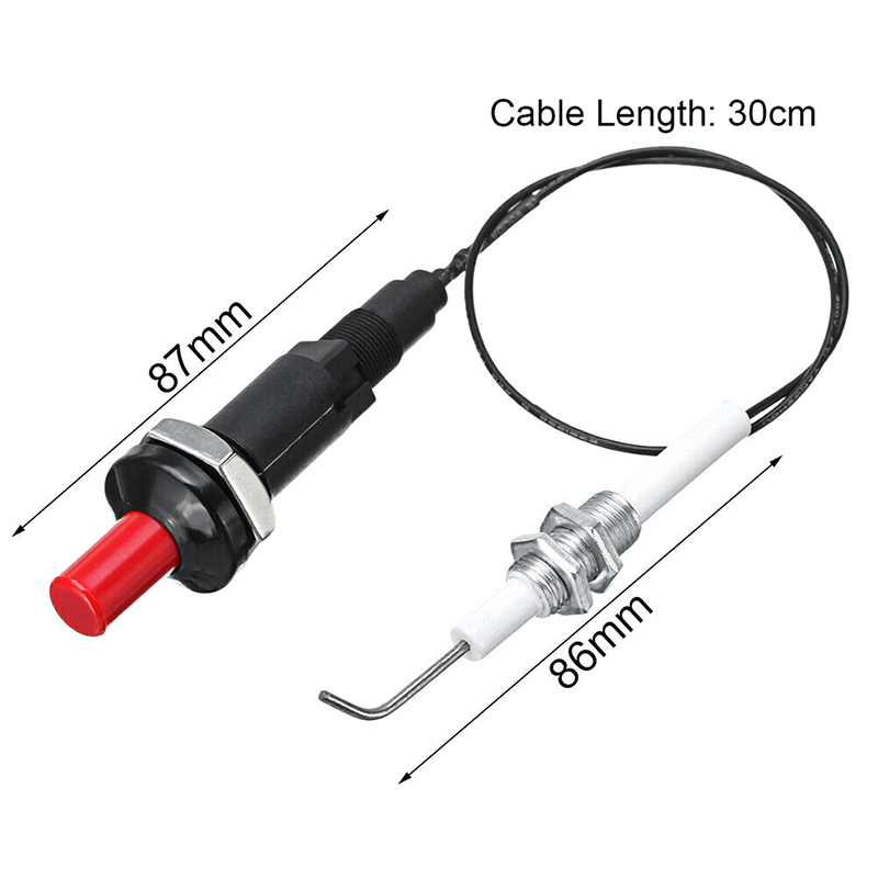 Push Button Piezo Ignitor With - Outdoor Camping Burner 评论和价格