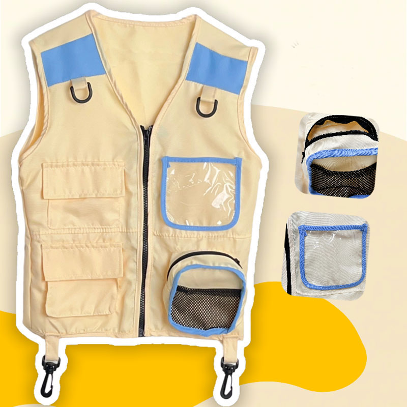 Children Explorer Vest Pretend - Outdoor Camping Kids Activities 评论和价格