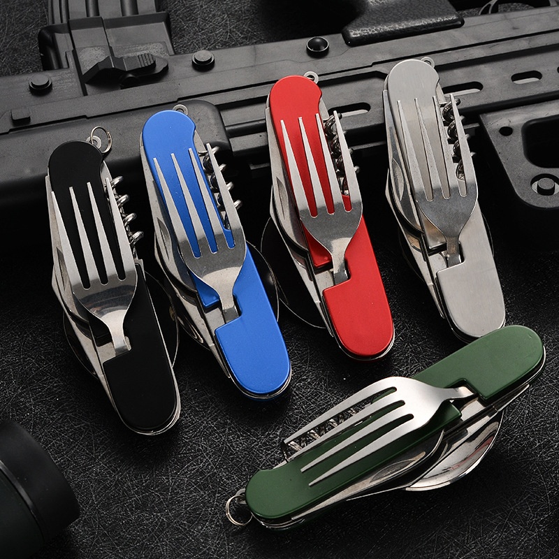4 in 1 Folding Tableware Detac - Camping Quiet 评论和价格