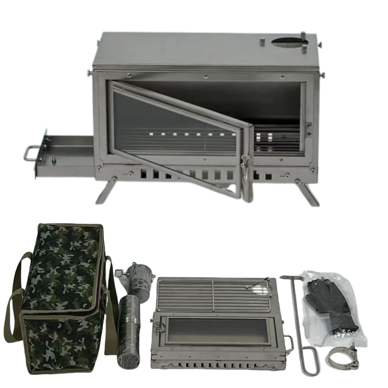 Firewood Stove Tent Stove Fold - Outdoor Camping Wood Stove 评论和价格