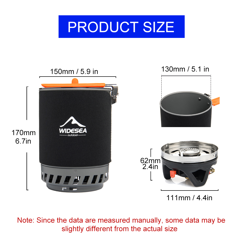 Widesea Camping Cooking System - Outdoor Camping Burner 评论和价格