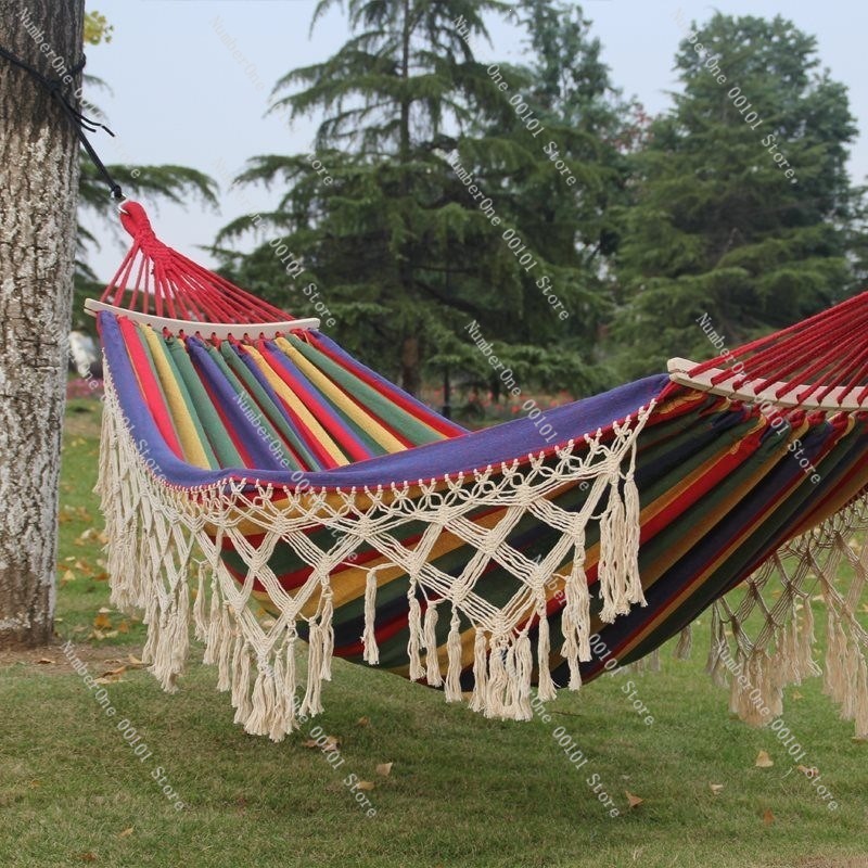 Canvas Double Hammock with Tas - Camping Hammock 评论和价格