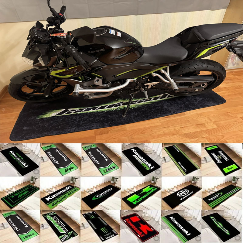 Kawasaki Motorcycle Carpet Gar - Camping Quad 评论和价格