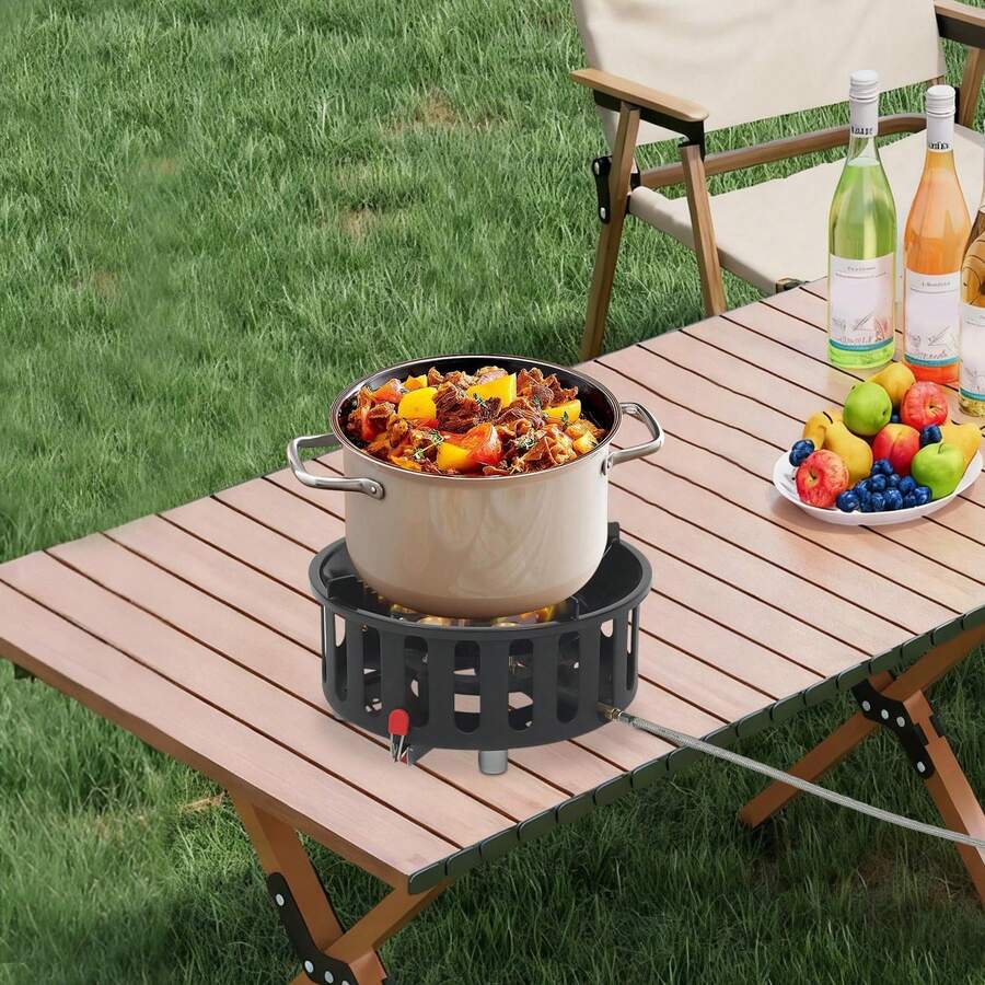 Portable Camping Stove With 3  - Outdoor Camping Burner 评论和价格