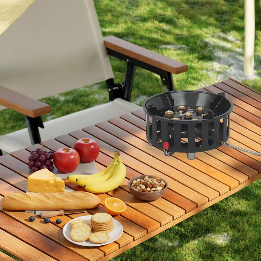 Portable Camping Stove With 3  - Outdoor Camping Burner 评论和价格