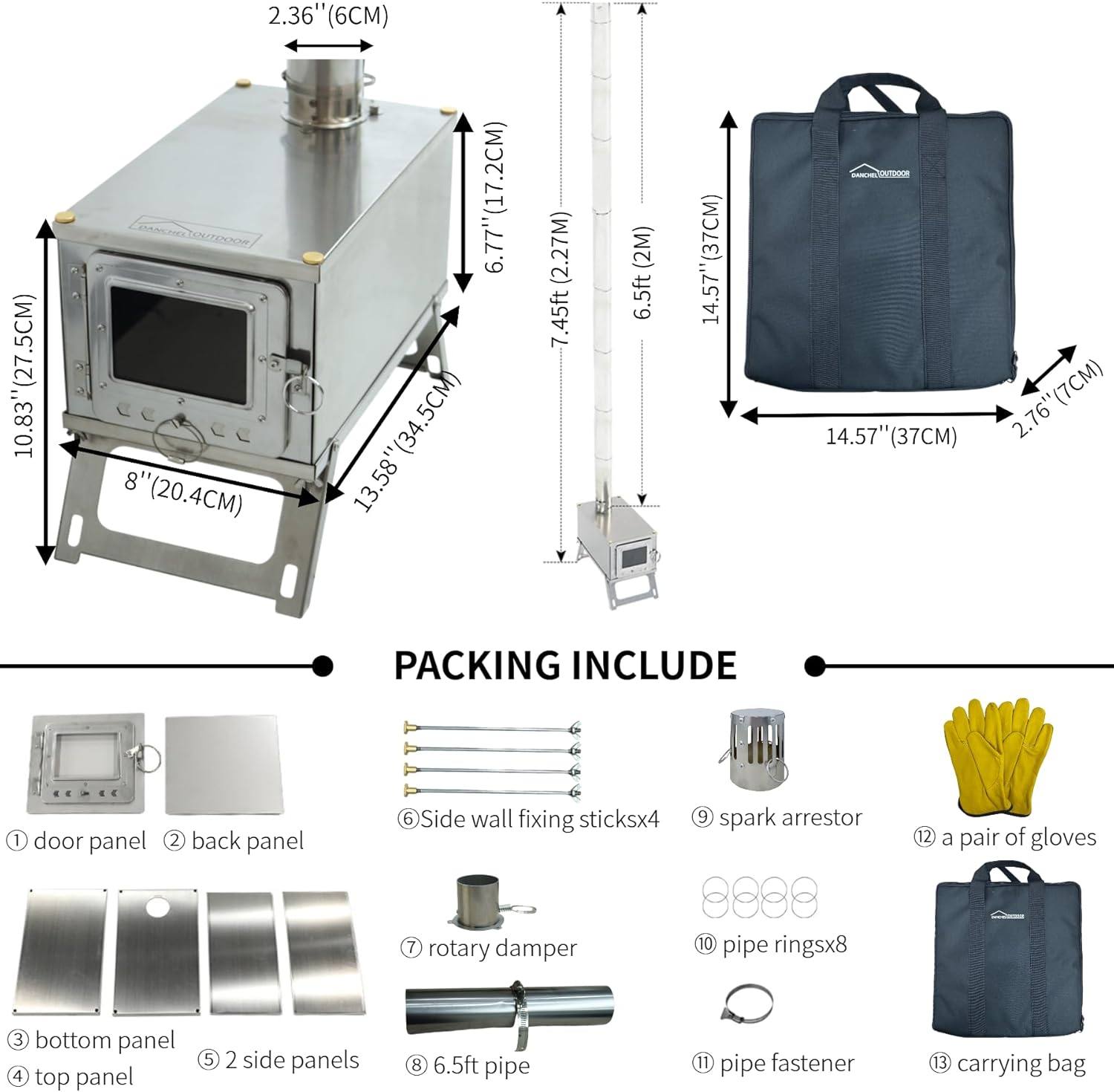 [New] Outdoor Stainless Steel  - Outdoor Camping Wood Stove 评论和价格