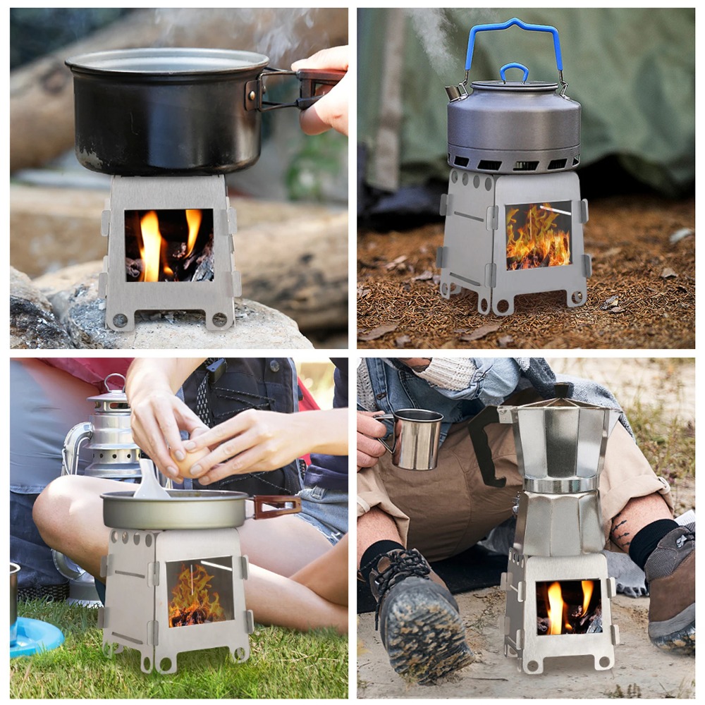 Camping Furnace Wood Stove Alc - Outdoor Camping Wood Stove 评论和价格