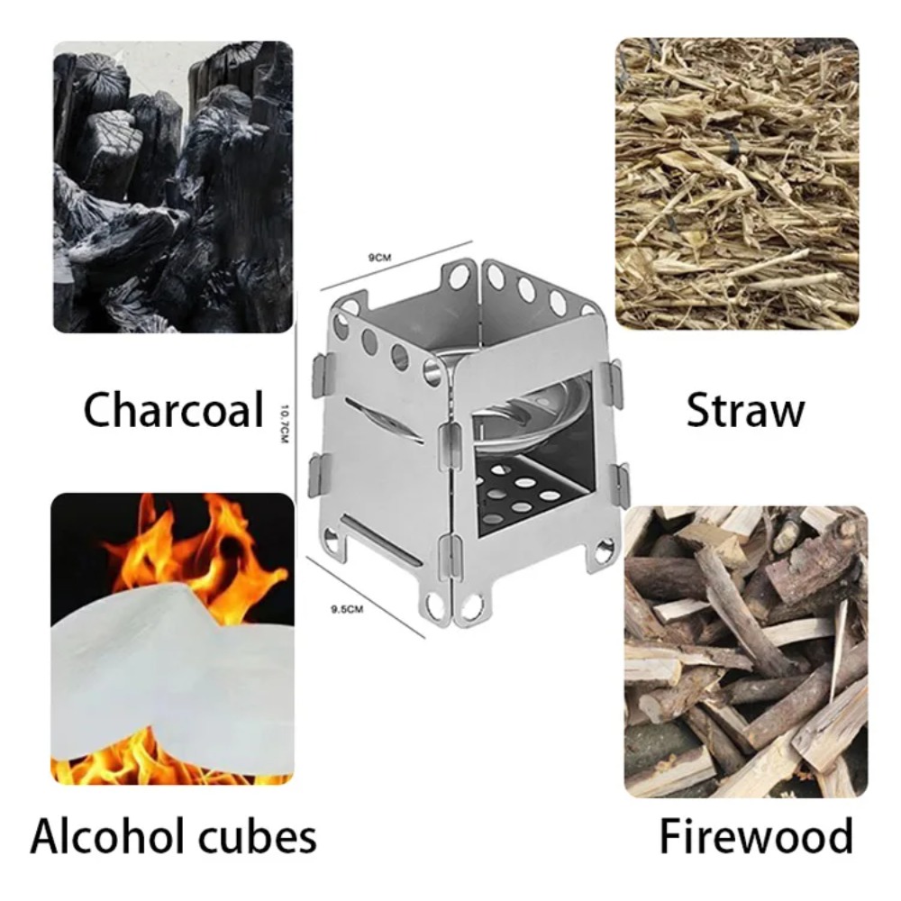 Camping Furnace Wood Stove Alc - Outdoor Camping Wood Stove 评论和价格