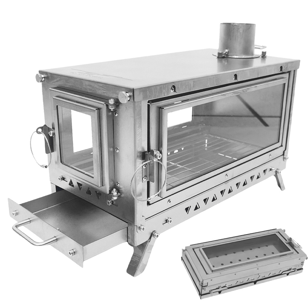 DANCHEL T3 Titanium Tent Stove - Outdoor Camping Wood Stove 评论和价格
