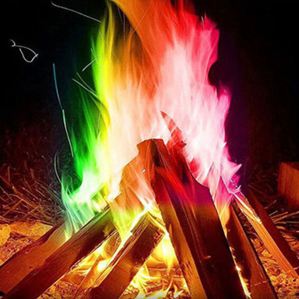 3 Pcs Fire Changing Color Pack - Outdoor Camping Burner 评论和价格