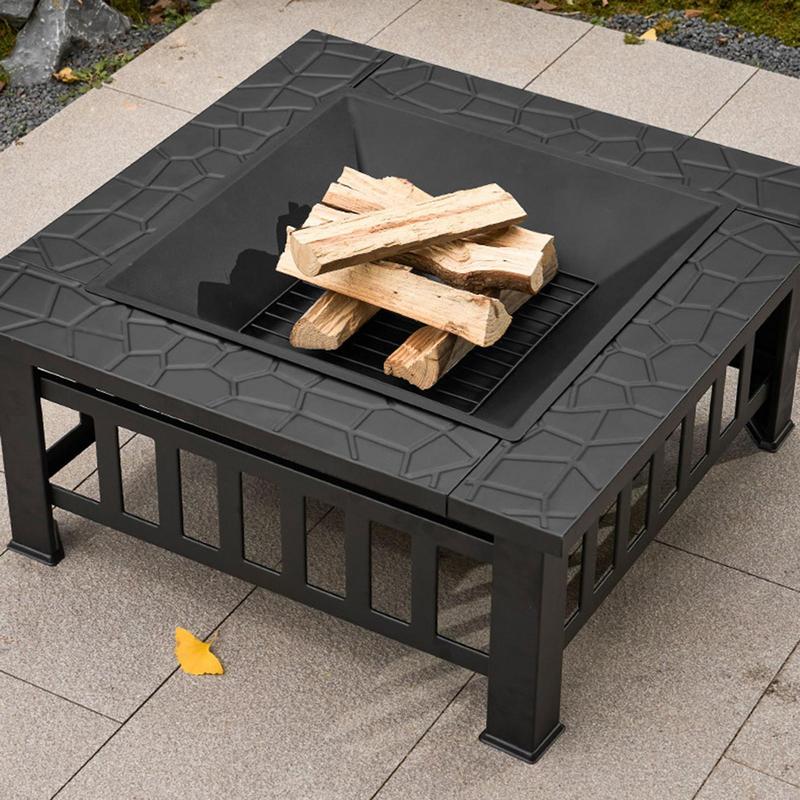 Camping Firewood Stove Square  - Outdoor Camping Wood Stove 评论和价格