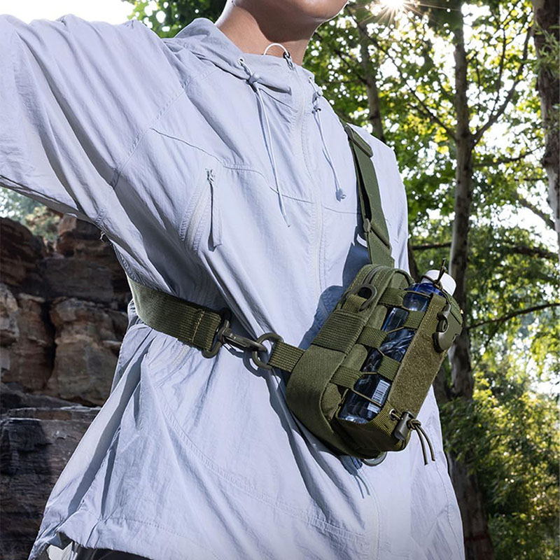 Outdoor Water Bottle Waist Bag - Camping Quad 评论和价格
