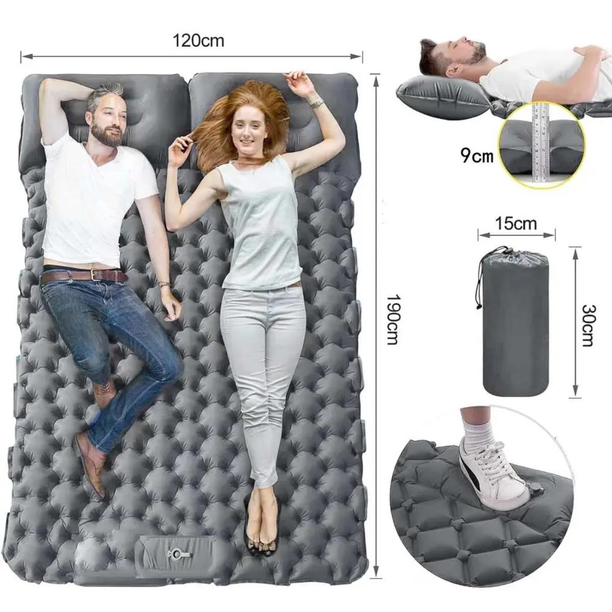 Single & Double Inflatable Air - Outdoor Camping Floor Mat 评论和价格