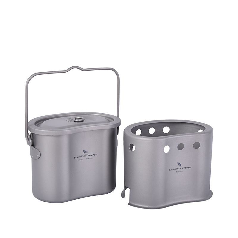 Boundless Voyage Titanium Cook - Outdoor Camping Wood Stove 评论和价格