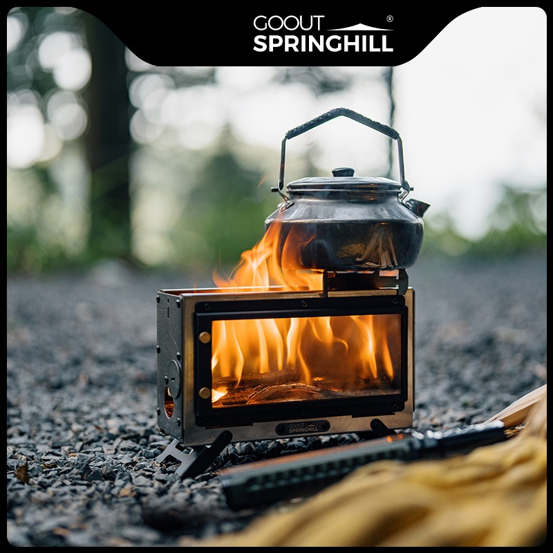 Goout Springhill Wood Stove Po - Outdoor Camping Wood Stove 评论和价格