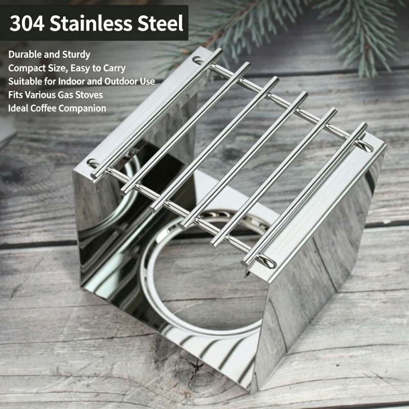Stainless Steel Square Coffee  - Outdoor Camping Burner 评论和价格