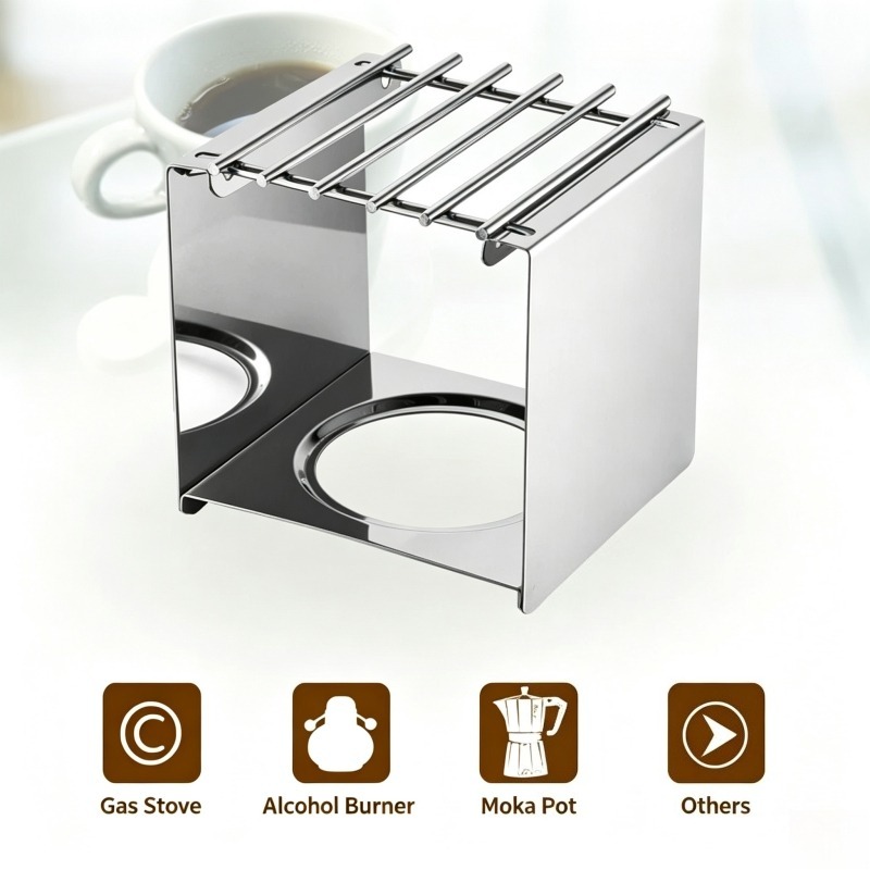 Stainless Steel Square Coffee  - Outdoor Camping Burner 评论和价格