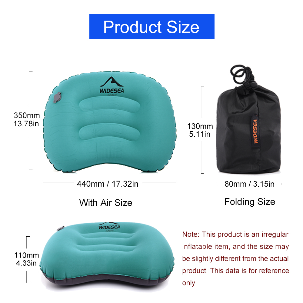 Widesea Portable Inflatable Pi - Outdoor Camping Floor Mat 评论和价格