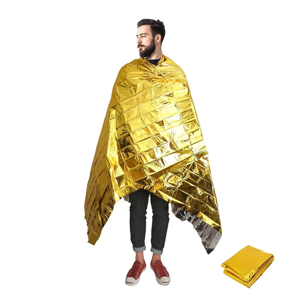 5Pcs Emergency Thermal Blanket - Outdoor Camping Floor Mat 评论和价格
