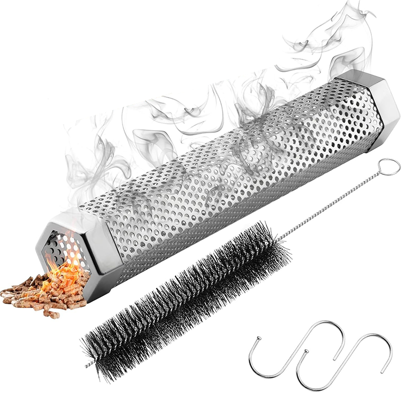 LMETJMA Camping Pellet Smoker  - Outdoor Camping Wood Stove 评论和价格