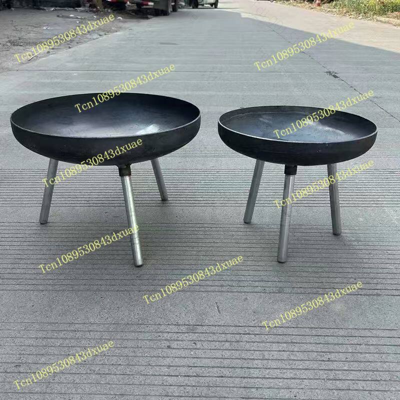80cm Large Cast Iron Fire Pit  - Outdoor Camping Fire 评论和价格