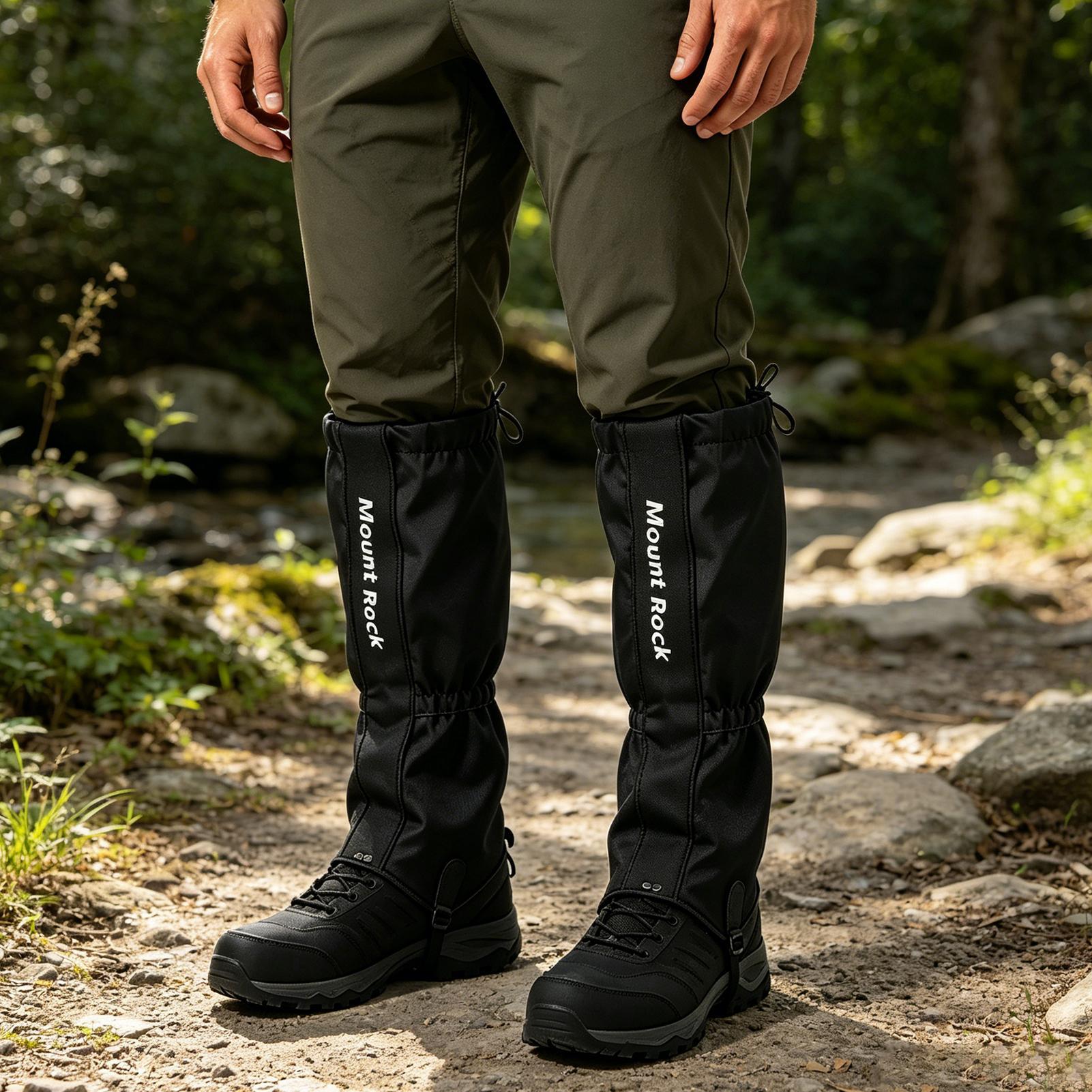 1 Pair Waterproof Breathable H - Trekking Gaiters 评论和价格