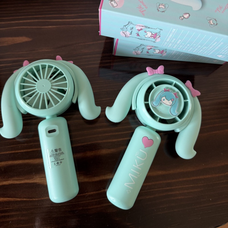 Hatsune Miku Mini Handheld Fan - Outdoor Camping Fire 评论和价格