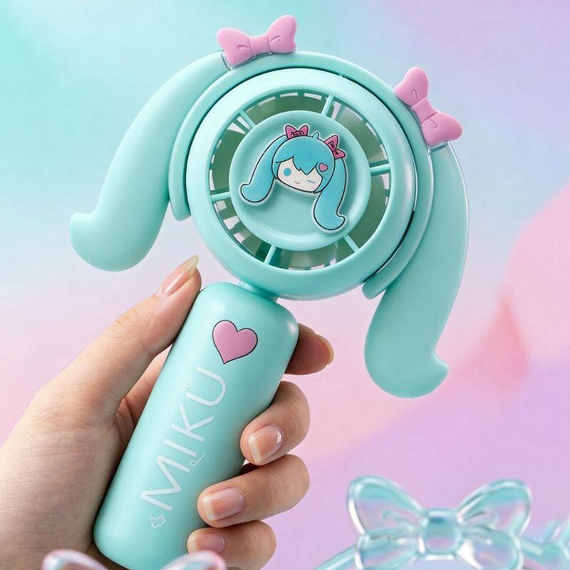 Hatsune Miku Mini Handheld Fan - Outdoor Camping Fire 评论和价格