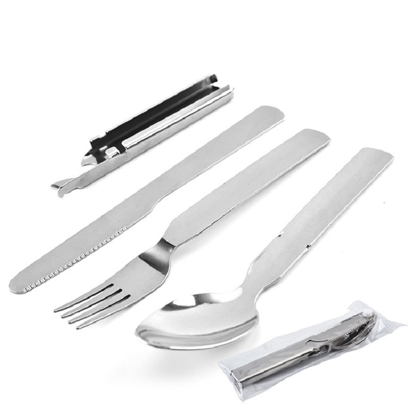 Stainless Steel Tableware Set  - Outdoor Camping Knife 评论和价格