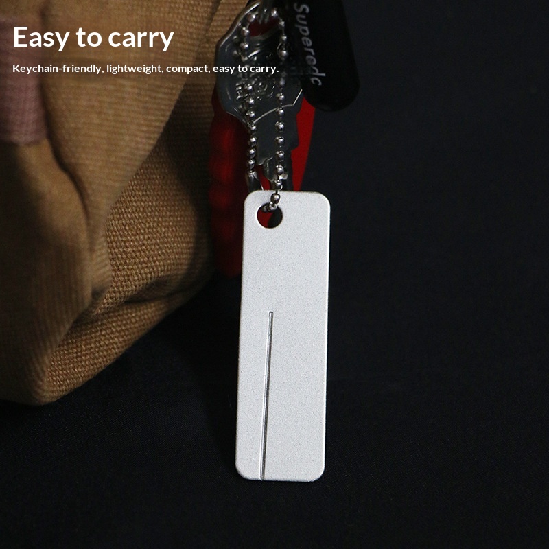 Mini Diamond Sharpening Stone  - Outdoor Camping Knife 评论和价格