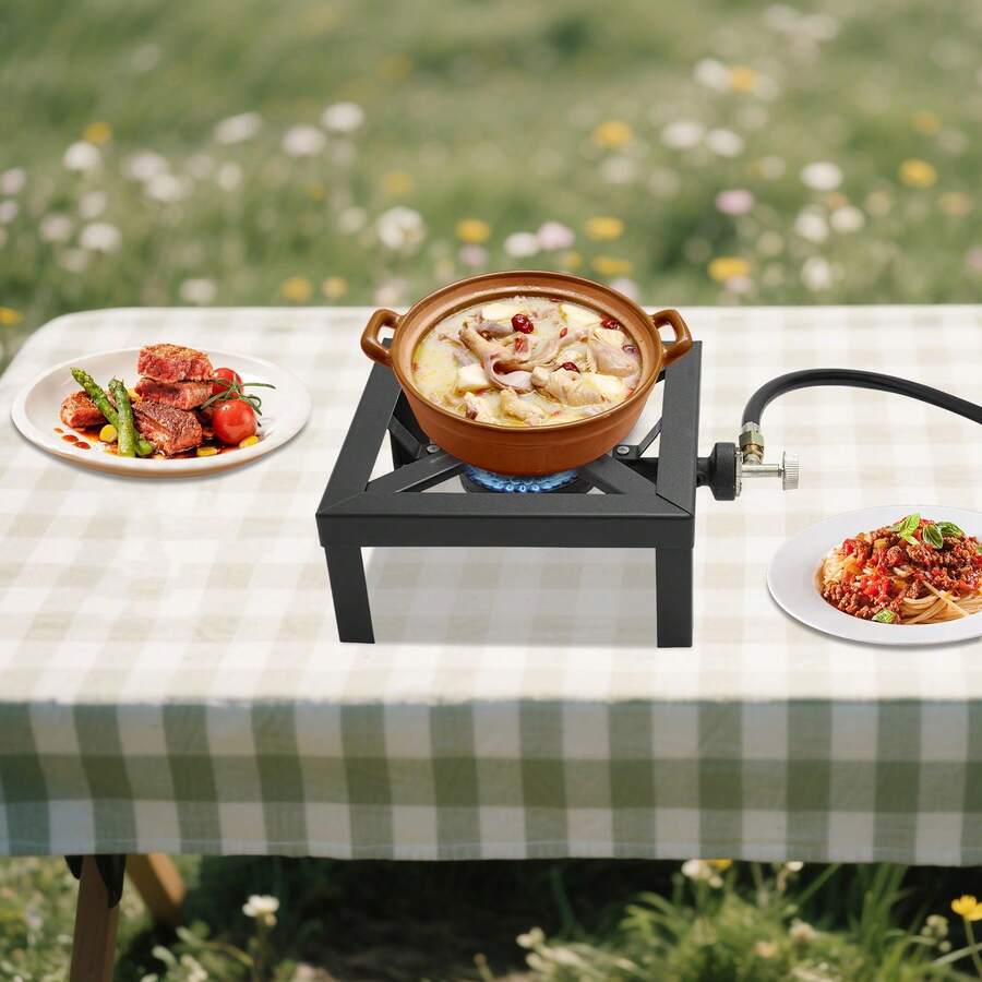Portable Single Burner, Outdoo - Outdoor Camping Burner 评论和价格