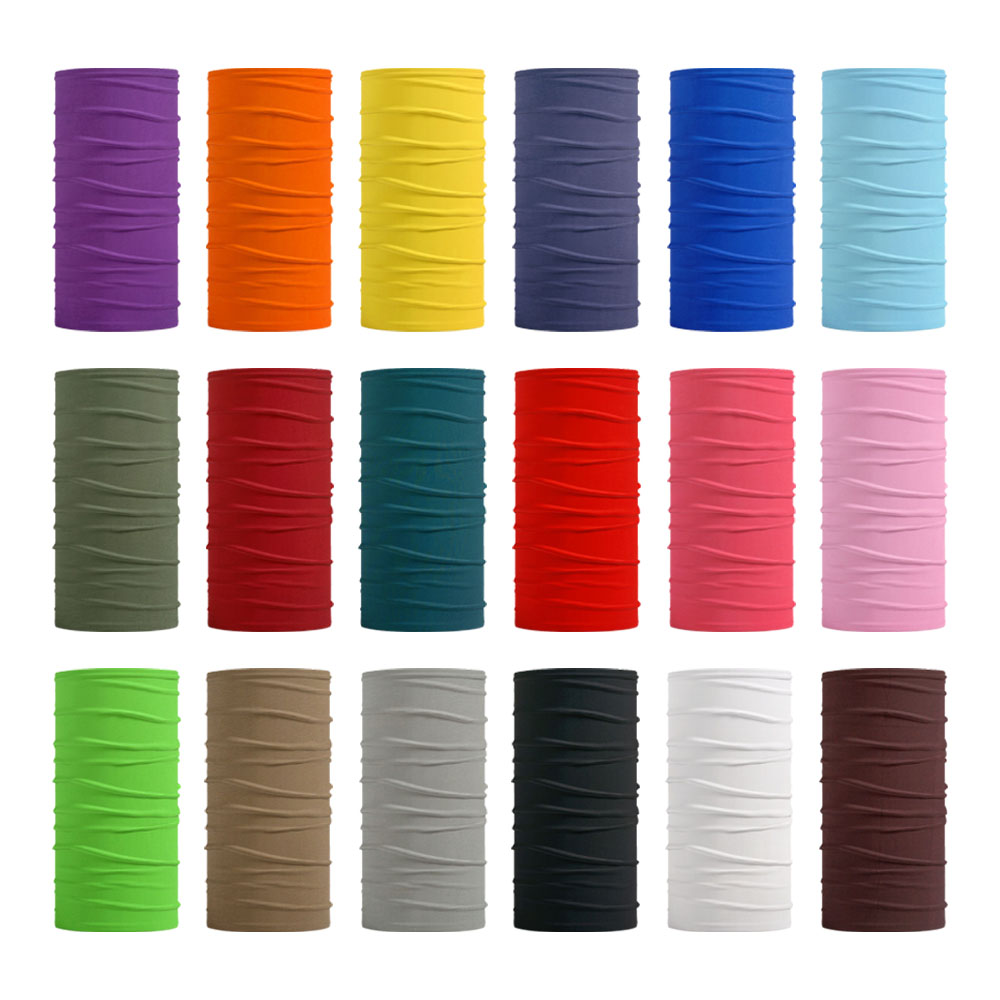 Seamless Solid Color Bandanas  - Trekking Gaiters 评论和价格