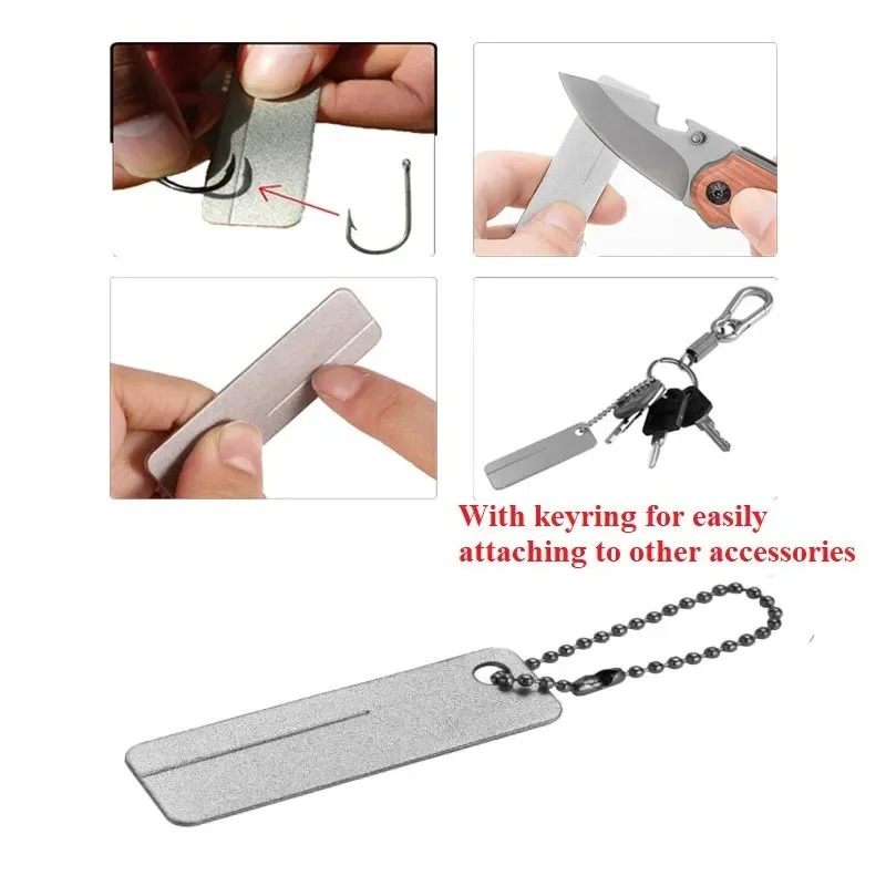 Pocket Diamond Sharpener High  - Outdoor Camping Knife 评论和价格