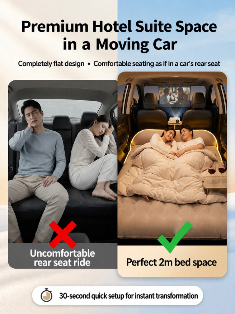 Universal Car Air Mattress Ele - Outdoor Camping Floor Mat 评论和价格
