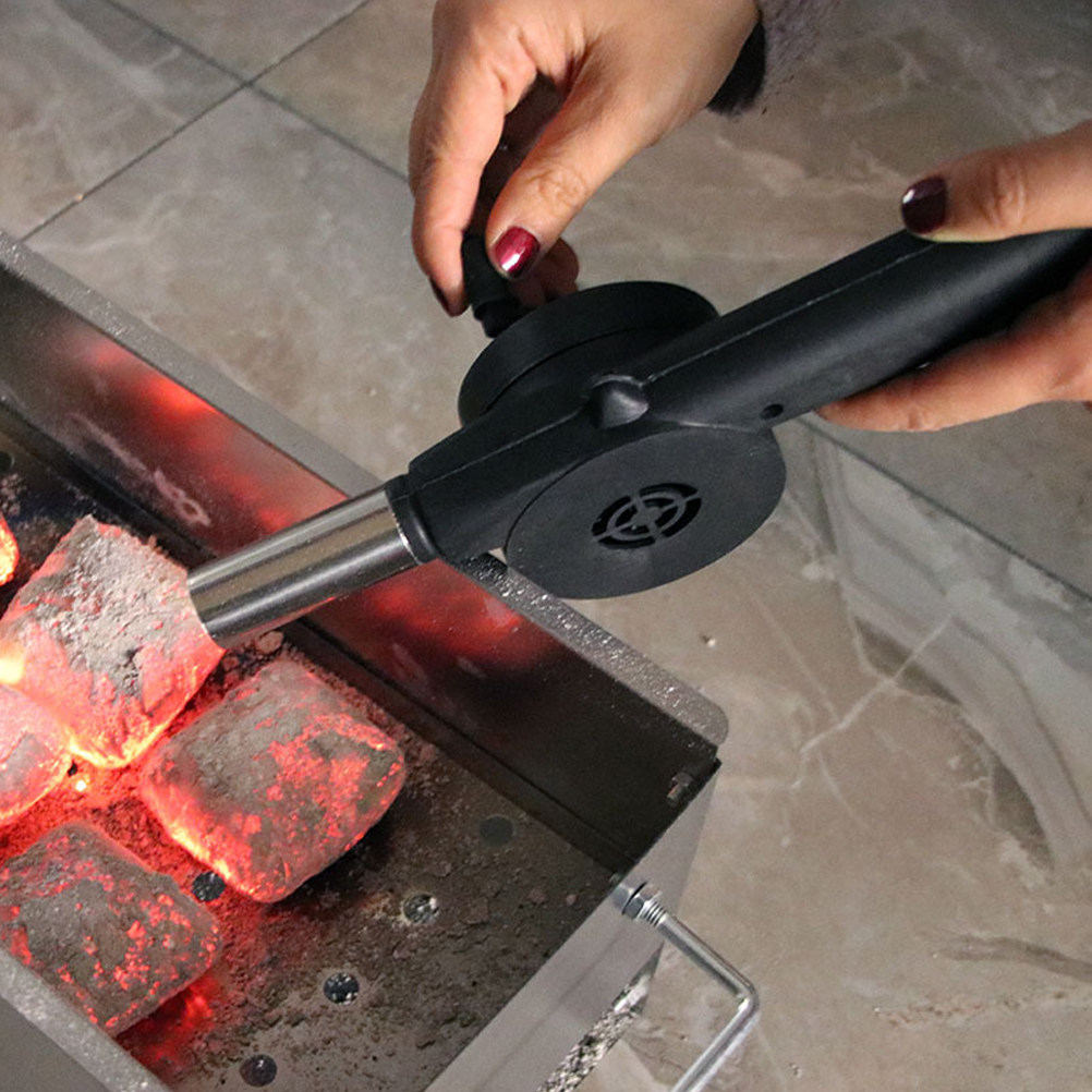 3Pcs Manual Hand Crank Fire Bl - Outdoor Camping Fire 评论和价格