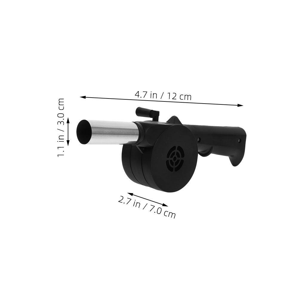 Manual Blower Black Hand Crank - Outdoor Camping Fire 评论和价格